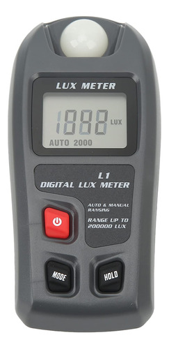 Medidor De Luz Digital Illuminance Lux Con Pantalla Lcd, Se.