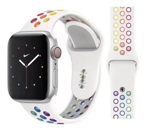 Pulseira Estilo Nike Para Apple Watch 42/44mm - Pride