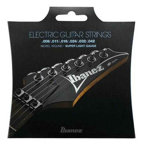 Ibanez Iegs6 09-42 Set De Cuerdas Para Guitarra Eléctrica 