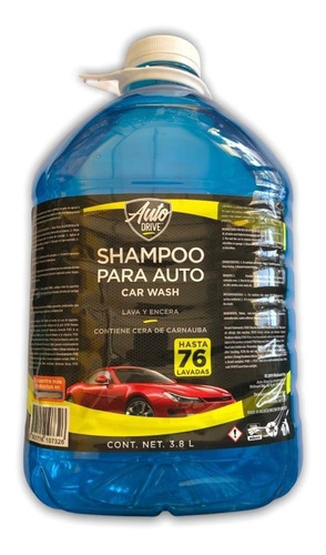  Shampoo De Carrocería De 3.8l Alta Espuma Y Rendimiento 
