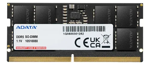 Memória Ram 16gb Notebook Adata Ddr5 5600mhz Ad5s560016g-s
