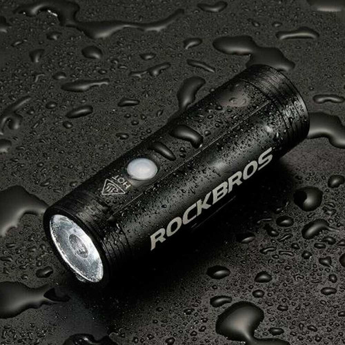Imagen 6 de 6 de Linterna Luz Led Delantera Para Bicicleta 400 Lumen Rockbros