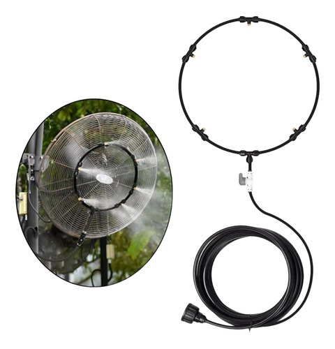 8m Ventilador Patio Refrigeración Por Nebulización Kit