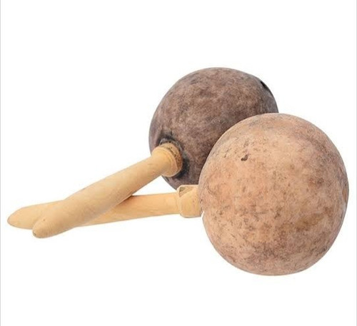 10 Pares De Maracas Naturales, Artesanal Mexicana Guaje