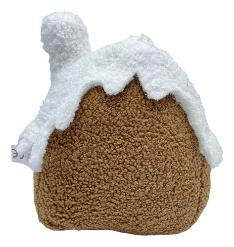 Almohada Festiva Para Muñecas De Peluche Gingerbread House