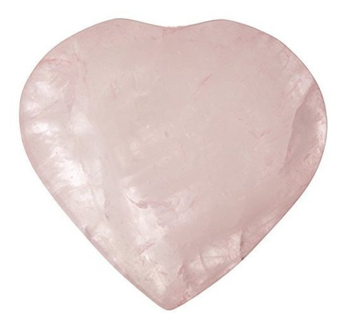 The Chrysalis Stone Rose Quartz Puff Heart Preocuparse
