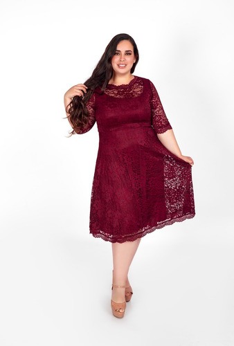 Elegantes Vestidos Para Gorditas Lula Chic L, Xl Y Xxl