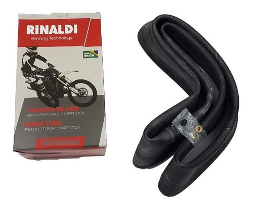 Imagen 2 de 2 de Camara Moto Rinaldi 4mm 3.00 X 21 Rr34 Solomototeam