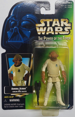 Kenner Power Of The Force Star Wars Admiral Ackbar