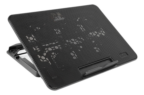 Laptop Cooling Pad, 6 Ventiladores De Led, Design Silencioso