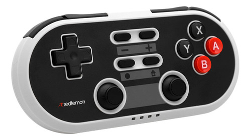 Redlemon Control para Nintendo Switch Retro Inalámbrico con Diseño Clásico, Compatible con Switch, Switch Lite, Switch OLED, PC, Android y PS3, Conexión Bluetooth Hasta 10 Metros, Batería Recargable