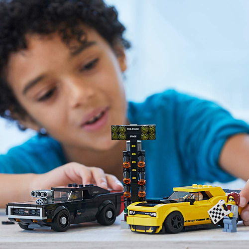 Kit De Construcción Lego Speed Champions 2018 Para Dodge Cha