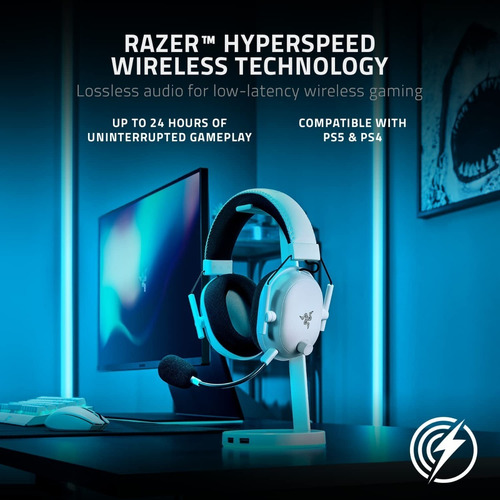 Imagen 5 de 6 de Auriculares Inalámbricos Gamer Razer Blackshark V2 Pro Xg!