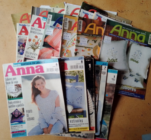 Lote 19 Revistas Anna Multilabores Diferentes Años