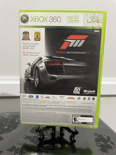 Forza Motorsport 3 / Halo 3 Odst (xbox 360) Original (Usado)