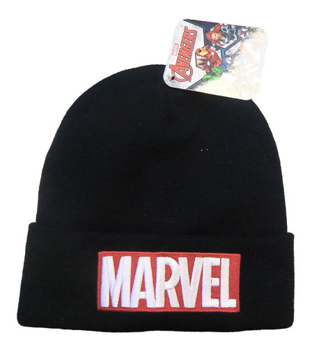 Gorro De Lana Infantil Marvel Oficial