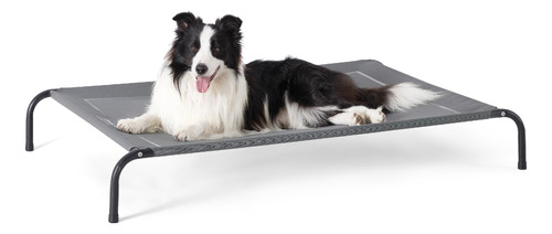 Bedsure - Cama Elevada Para Perros, Con Patas Antideslizant.