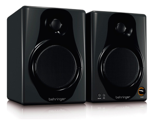 Par De Monitores De Áudio Behringer Media 40usb 150w Preto