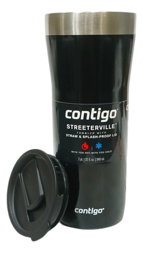Vaso Contigo Streeterville Straw 32oz
