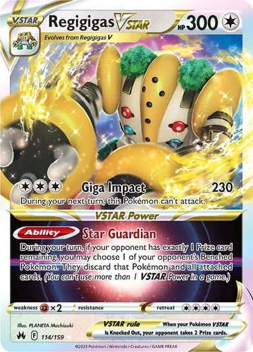 Regigigas Vstar Pokémon Tcg Carta Original