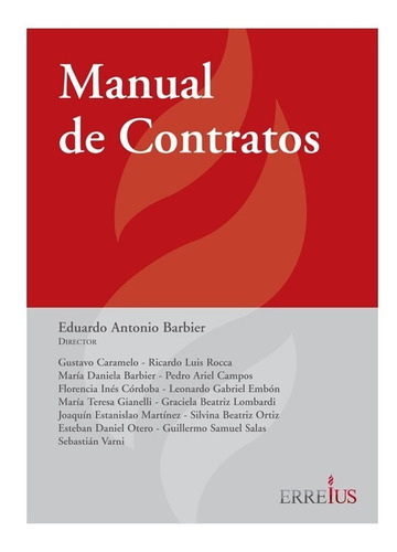 Manual De Contratos - Barbier