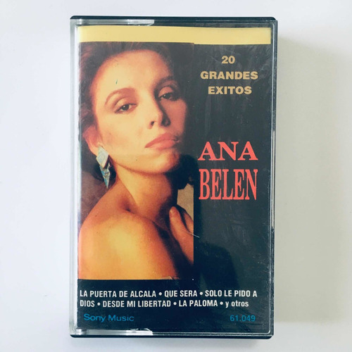 Ana Belén 20 Grandes Éxitos Cassette Nuevo