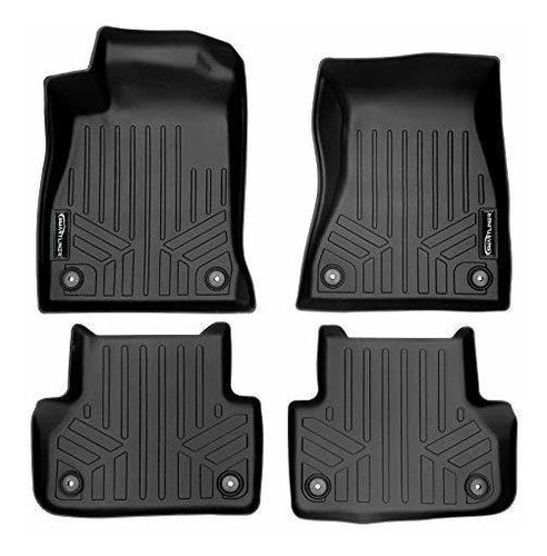 Maxliner Floor Mats 2 Row Liner Set Black For Audi A5 Cxl3r