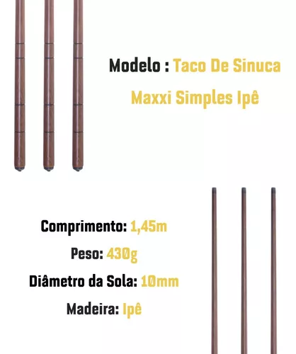 12 Unidades Giz Para Taco De Sinuca Bilhar Maxxi - Preto