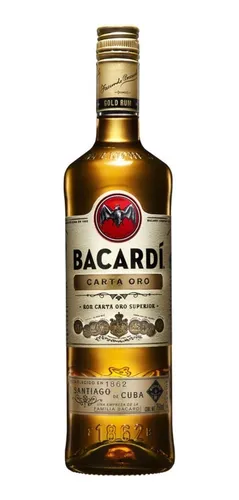 comprar Ron Bacardi Carta Oro 40% Alc 750ml
