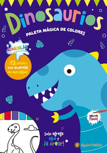 Libro Paleta Mágica De Colores Con Acuarelas En Cada Página