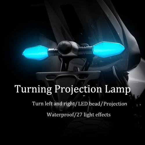 2 Luces Led Para Proyectar Letreros Para Motocicletas, 27 Mo
