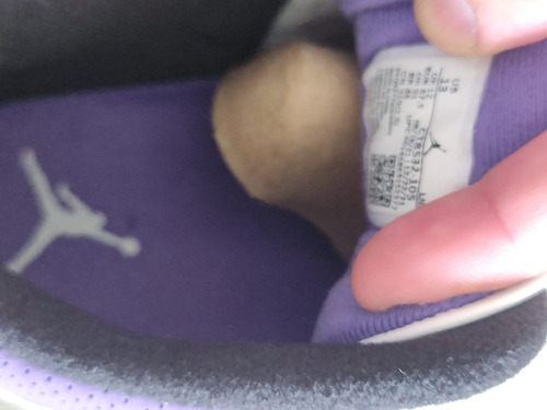 Tênis Air Jordan 3 Dark Iris (Usado)