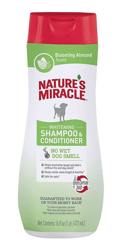 Nature's Miracle Shampoo Acondic D Almendra Para Perro 473ml