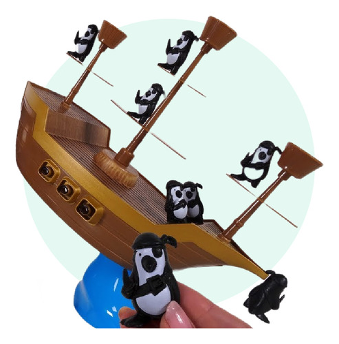 Juego De Mesa Barco Pirata Para Niños