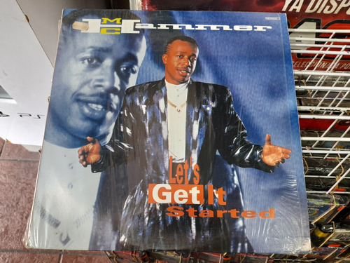 Lp Mc Hammer Let's Get It Started En Acetato,long Play