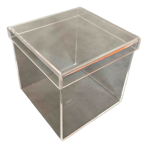 Caja De Acrilico Transparente 3 Mm 15x15x15 Cm