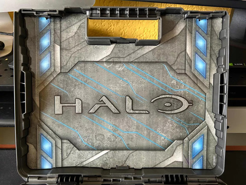 Halo Mega Bloks Collector Case Raro/ Completo (Usado)