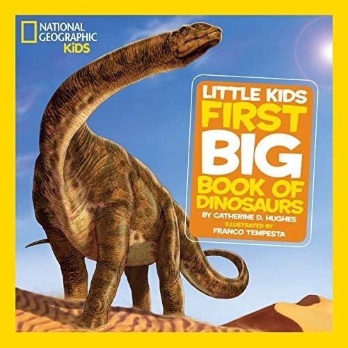 Dinosaurios Libro Ilustrado Niños National Geographic Inglés