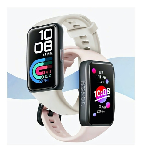 Imagen 3 de 3 de Smartwatch Honor Band 6 1.47" caja black, malla meteorite black ARG-B39