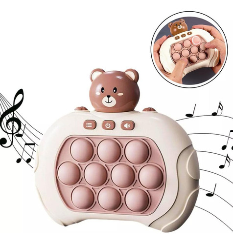 Pop It Mini Gamer Console Som Anti Stress Brinquedo