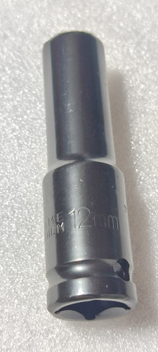 Dado De Impacto 12 Mm Milímetro 1/2 , Largo 7,6cm Hexagonal 