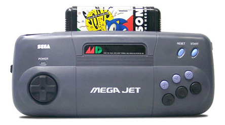 Sega Mega Jet Alpine Impecável Completo Perfeito Raro (Usado)