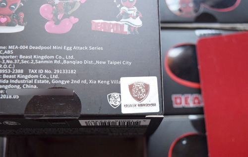 Imagen 5 de 5 de Figura Deadpool Ambush - Beast Kingdom - Mini Egg Attack