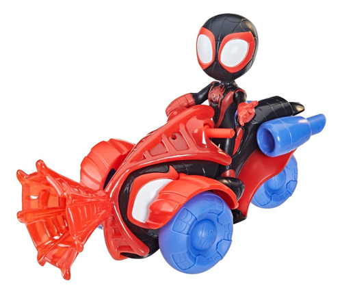 Set de figuras de acción HASBRO OFICIAL Marvel Marvel Set Tecno-moto Marvel Spiderman
