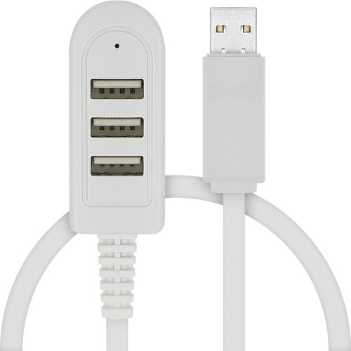 Hub Usb Multi 3 Portas 2.4 Alta Velocidade Extensor Notebook
