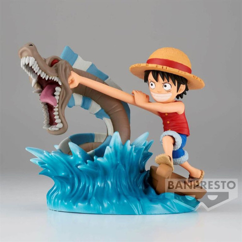 Figura Wcf Luffy V/s Sea Monster Log Stories One Piece