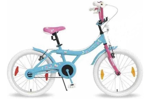 Bicicleta Rave R16 Frenos V-brakes Color Celeste/rosa