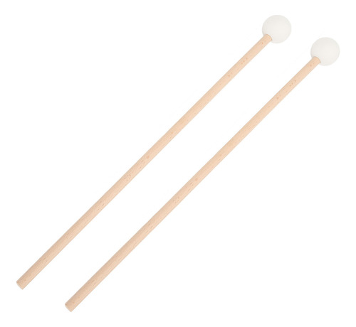 Mazo De Marimba Con Mango De Arce, 2 Mazos De Madera Para Ju