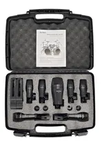 Comprar Kit De 7 Microfones Para Bateria Profissional Amw D7 + Case
