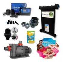 Comprar Kit Aquecimento Solar Piscinas 12.000l Completo + Motobomba